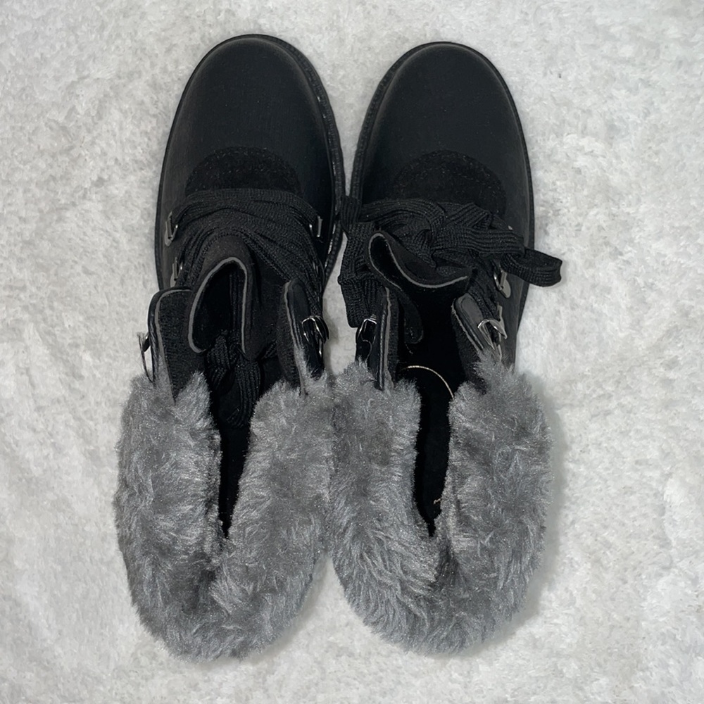 Faux fur trim hiker boot - Picture 5 of 5